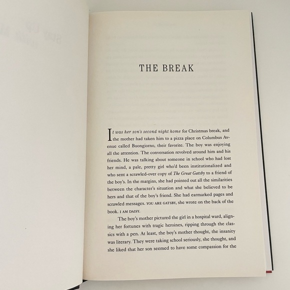 Stay Up With Me by Tom Barbash, short stories based on life, hardcover book - Picture 9 of 12